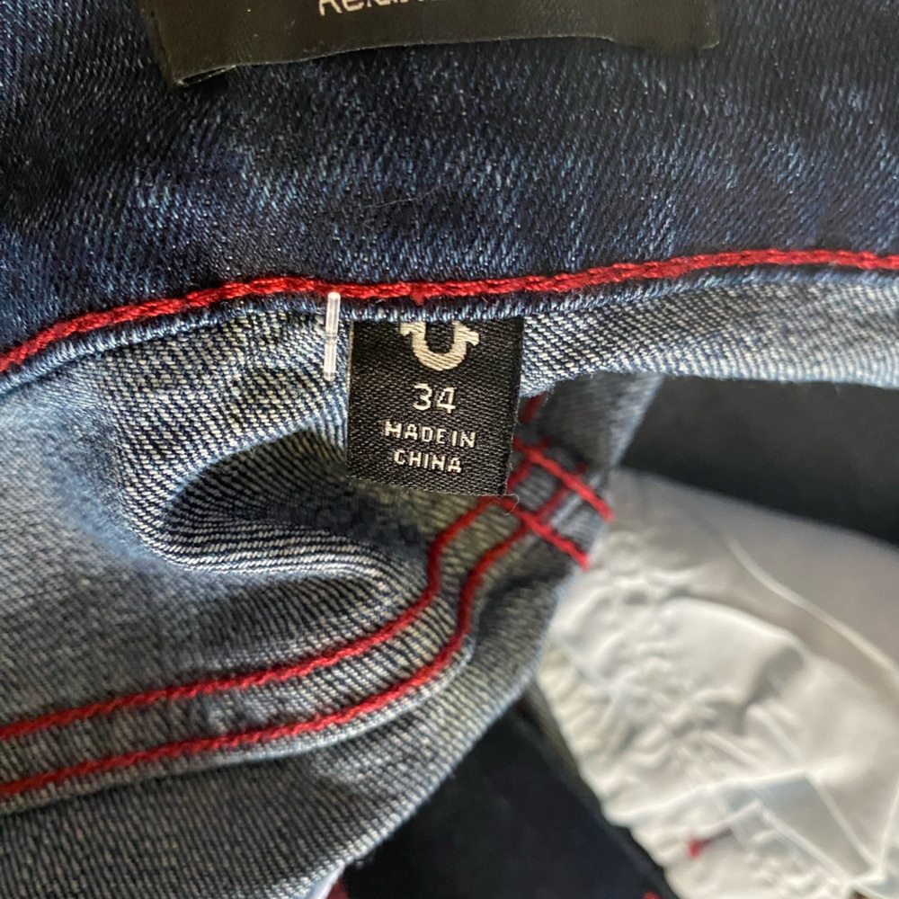 True Religion Geno SN Slim Jeans 34x32 - Picture 8 of 13